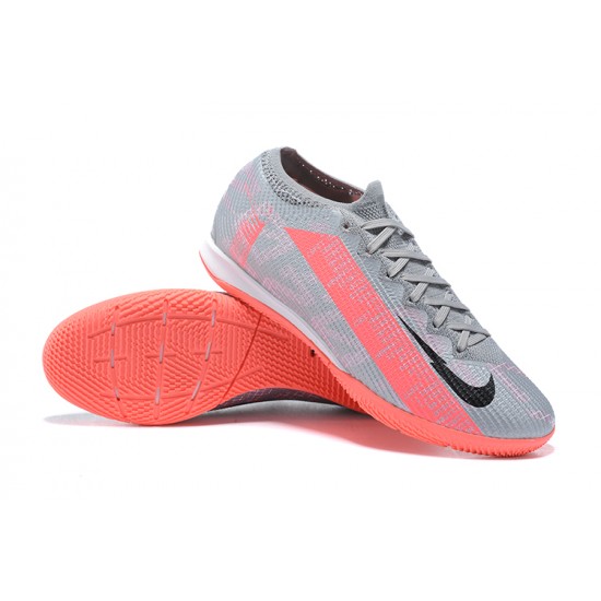 Nike Mercurial Vapor 13 Elite IC Silver Black Peach Soccer Cleats