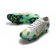 Nike Mercurial Vapor 13 Elite SG Low Grey Gold Green Soccer Cleats