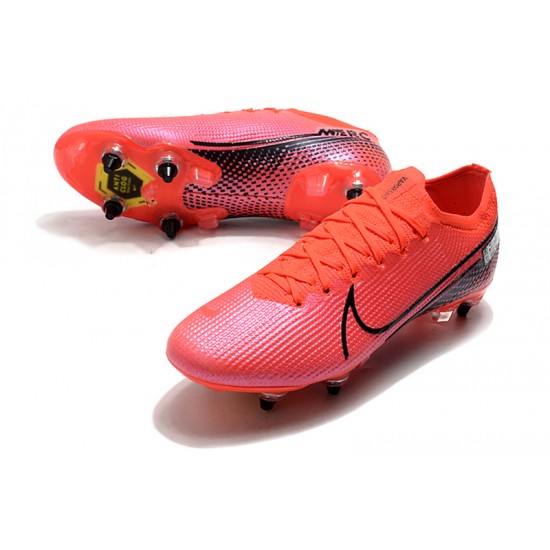 Nike Mercurial Vapor 13 Elite SG Low Pink Black Soccer Cleats