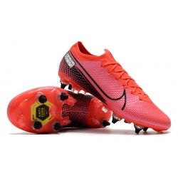 Nike Mercurial Vapor 13 Elite SG Low Pink Black Soccer Cleats