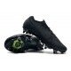 Nike Mercurial Vapor 13 Elite SG-PRO AC Low Black Green Soccer Cleats