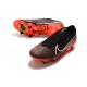 Nike Mercurial Vapor 13 Elite SG-PRO AC Low Black White Orange Soccer Cleats