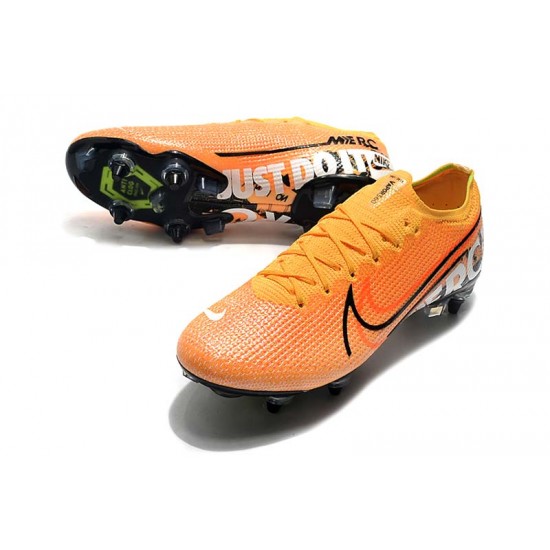 Nike Mercurial Vapor 13 Elite SG-PRO AC Low Orange Black White Soccer Cleats