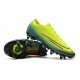 Nike Mercurial Vapor 13 Elite SG-PRO AC Low Yellow Green Pink Soccer Cleats