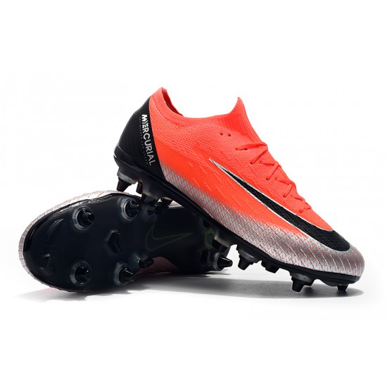 Salable Goods Nike Mercurial Vapor VI Elite CR7 SG AC Low Orange Silver Black Soccer Cleats Online