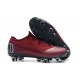 Nike Mercurial Vapor VI Elite SG AC Low Black Win-Red White Soccer Cleats