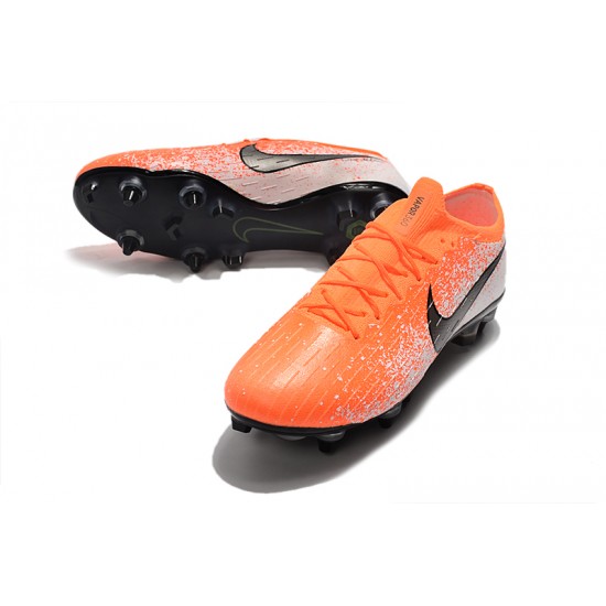 Nike Mercurial Vapor VII Elite SG AC Low Orange White Black Soccer Cleats