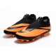 Nike Phantom Vision Elite DF FG Orange Black Soccer Cleats