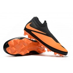 Nike Phantom Vision Elite DF FG Orange Black Soccer Cleats