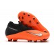 Nike Phantom Vision Elite DF FG Orange Black Silver Soccer Cleats