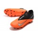 Nike Phantom Vision Elite DF FG Orange Black Silver Soccer Cleats