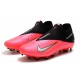 Nike Phantom Vision Elite DF FG Peach Black Silver Soccer Cleats