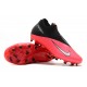 Nike Phantom Vision Elite DF FG Peach Black Silver Soccer Cleats