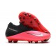 Nike Phantom Vision Elite DF FG Peach Black Silver Soccer Cleats