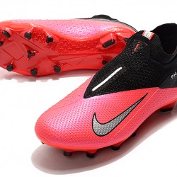 Nike Phantom Vision Elite DF FG Peach Black Silver Soccer Cleats