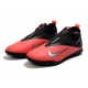 Nike React Phantom Vision 2 Pro Dynamic Fit TF Red Black Silver Soccer Cleats