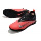 Nike React Phantom Vision 2 Pro Dynamic Fit TF Red Black Silver Soccer Cleats