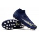 High Quality Nike Superfly 7 Academy AG Deep Blue White Soccer Cleats Sale