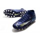 High Quality Nike Superfly 7 Academy AG Deep Blue White Soccer Cleats Sale