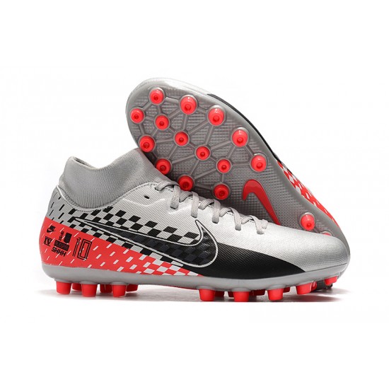 Our Top Picks Nike Superfly 7 Academy AG Silver Black Orange Soccer Cleats Sale