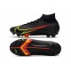 Nike Superfly 8 Elite FG High Mens Womens Black Yellow Red Soccer Cleats