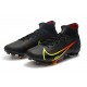 Nike Superfly 8 Elite FG High Mens Womens Black Yellow Red Soccer Cleats