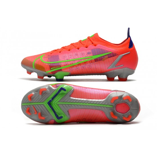 Nike Superfly 8 Elite FG Low Mens Womens Green Red Silver Black Soccer Cleats