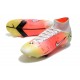 Nike Superfly 8 Elite High FG Mens Womens Orange Silver White Soccer Cleats