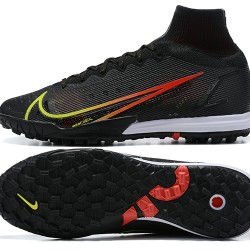 Nike Superfly 8 Elite TF High Mens Black White Green Red Soccer Cleats