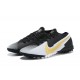 Nike Vapor 13 Elite TF Gold Black Grey Soccer Cleats