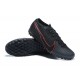 Nike Vapor 13 Elite TF Red Black Deep Black Soccer Cleats