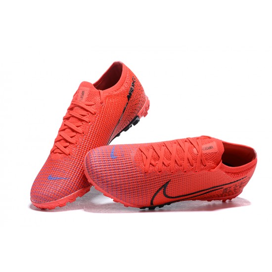 Nike Vapor 13 Elite TF Red Black Soccer Cleats