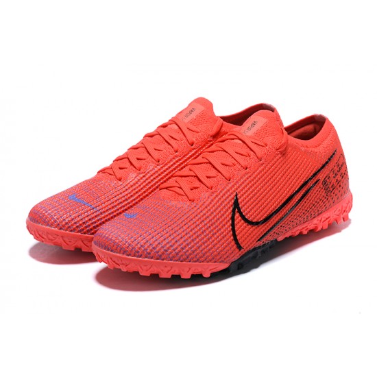 To Have A Strong Footing In A Market Nike Vapor 13 Elite TF Red Black Soccer Cleats Online