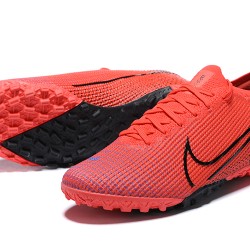 Nike Vapor 13 Elite TF Red Black Soccer Cleats