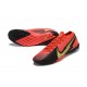 Nike Vapor 13 Elite TF Red Black Gold Soccer Cleats