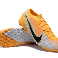 Nike Vapor 13 Elite TF Yellow Grey Black Soccer Cleats