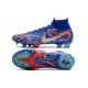 Nike Mercurial Superfly 7 Elite FG Blue Silver Soccer Cleats