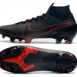 Nike Mercurial Superfly 7 Elite Korea FG Black Red Soccer Cleats