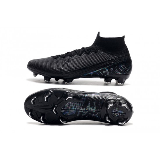 Nike Mercurial Superfly 7 Elite SE FG Black Multi Soccer Cleats