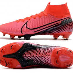 Nike Mercurial Superfly 7 Elite SE FG Red Pink Black Soccer Cleats