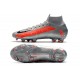 Nike Mercurial Superfly 7 Elite SE FG Silver Orange Black Soccer Cleats