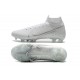 Nike Mercurial Superfly 7 Elite SE FG White Silver Soccer Cleats