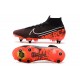 Nike Mercurial Superfly 7 Elite SG-PRO AC High Black White Orange Soccer Cleats