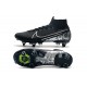 Nike Mercurial Superfly 7 Elite SG-PRO AC High Silver Black Green Soccer Cleats