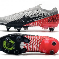 Nike Mercurial Superfly 7 Elite SG-PRO AC Low Silver Black Red Soccer Cleats