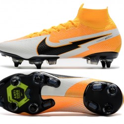 Nike Mercurial Superfly 7 Elite SG-PRO AC Orange Grey Black Soccer Cleats