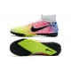 Nike Mercurial Superfly 7 Elite TF Yellow White Black Blue Soccer Cleats
