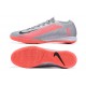 Nike Mercurial Vapor 13 Elite IC Silver Black Peach Soccer Cleats