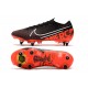 Nike Mercurial Vapor 13 Elite SG-PRO AC Low Black White Orange Soccer Cleats