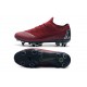 Nike Mercurial Vapor VI Elite SG AC Low Black Win-Red White Soccer Cleats